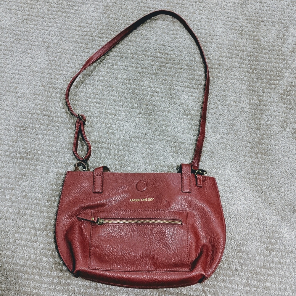 Under one sky reversible purse